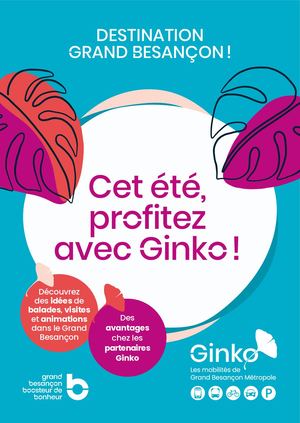 Guide Été "Destination Grand Besançon" - 2026