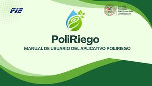Poli Riego Manual De Usuario