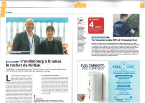 Freudenberg A Finalisé Le Rachat De Nilfisk