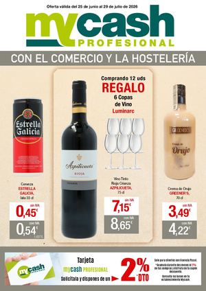 Oferta válida del 25 de junio al 29 de julio de 2026