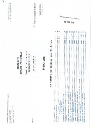 Compte De Gestion 2025