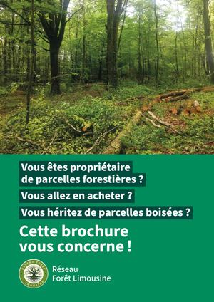 Brochure Propriétaires de parcelles forestières
