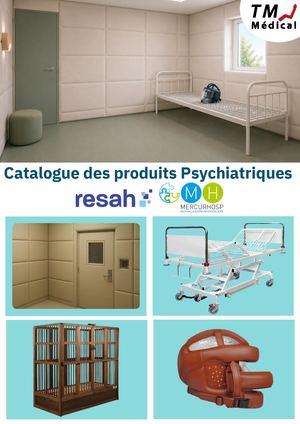 Catalogue Gamme Psychiatrique Mercur Hosp