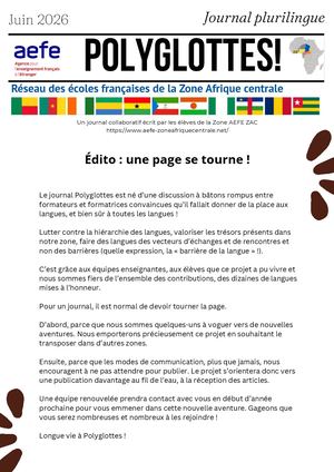 Polyglottes Juin 2026