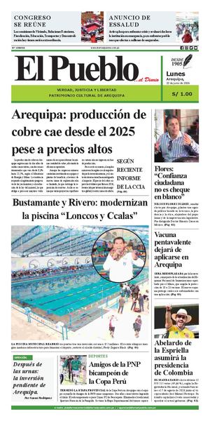2026 06 22 Diario El Pueblo Aqp