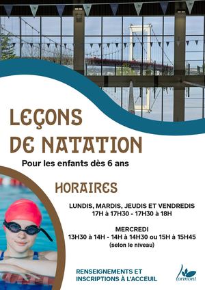 Affiche Piscine municipale de Lormont