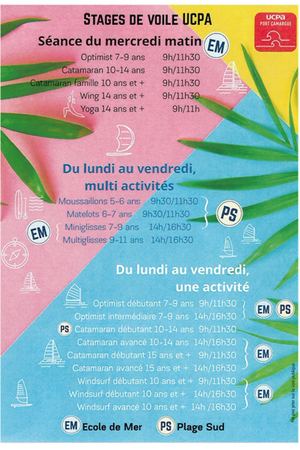 Stages Ucpa Eté