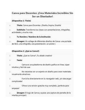 Canva Para Docentes