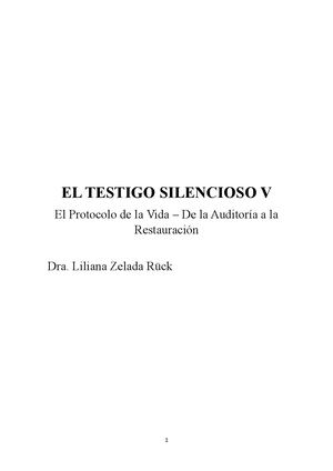 El Testigo Silencioso V El Protocolo De La Vida De La Auditoría A La Restauración