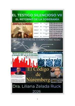 El Testigo Silencioso Vii El Retorno De La Soberania