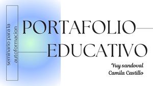 Portafolio Educativo Seminario