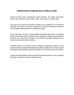 Presupuesto