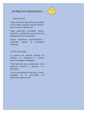 Mi Practica Pedagogica
