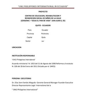 Pro Listo N 1 Ecuador