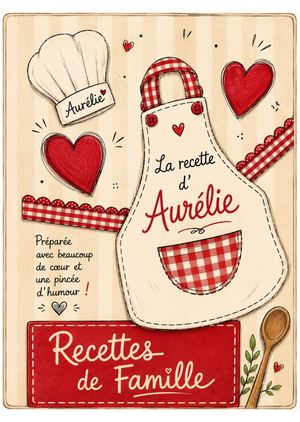 Livret Recettes De Cuisine Aurélie
