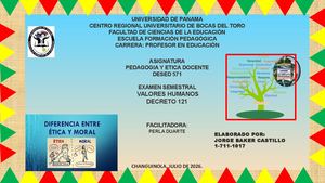 Semestral De Etica Y Valores