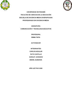 Johnson Shirley Actividad #1
