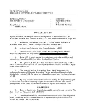 Rusty Shankle Letter 2 (Current Wisconsin Teacher)