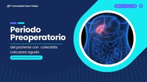 Blue And White Modern Medical Presentation