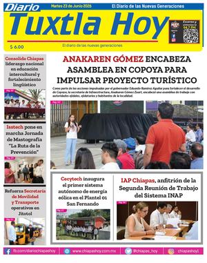 Tuxtla Hoy 23 De Junio 2026