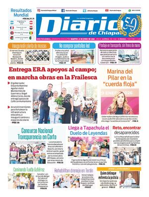 Portada, Martes 23 De Junio De 2026