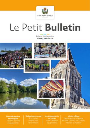 Le Petit Bulletin d’information n°64 | Juin 2026