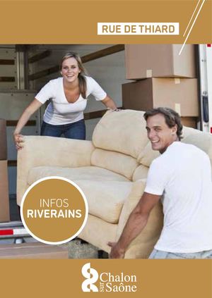 INFOS RIVERAINS - RUE DE THIARD