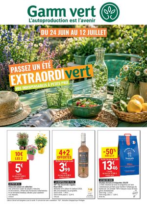 Fêtons l'été avec Gamm vert