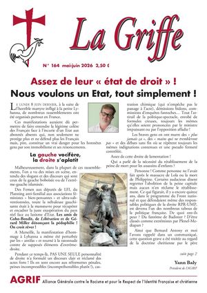La Griﬀe N° 164 mai-juin 2026
