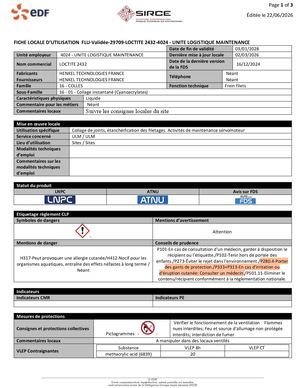 Loctite 2432 4024 Unite Logistique Maintenance