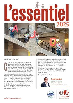 Fondation Ajd - Essentiel 2025