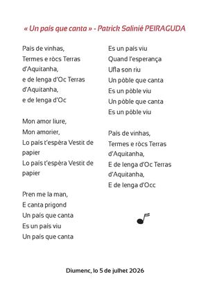 Chansons Textes 2026