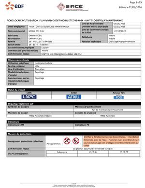 Mobil Dte 746 4024 Unite Logistique Maintenance