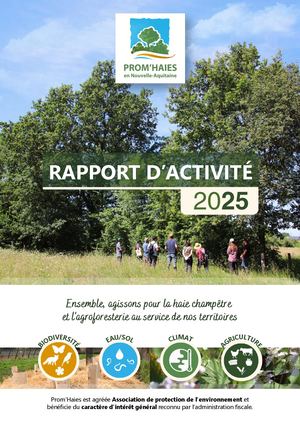 Rapport d'activité 2025 de l'association Prom'Haies