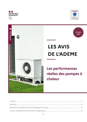 Avis de l'ADEME