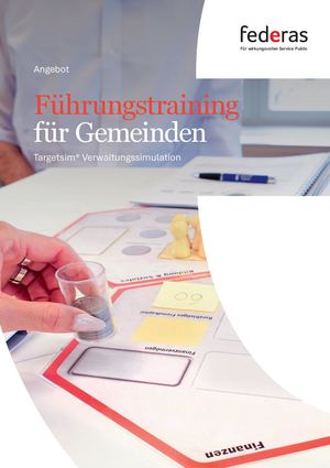 Federas-Broschuere Targetsim Verwaltungssimulation