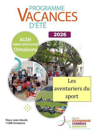 Programme Ornaisons été 2026