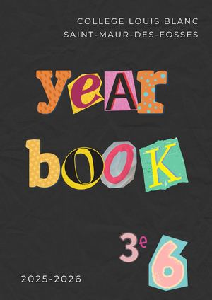 YEAR BOOK 3ème 6