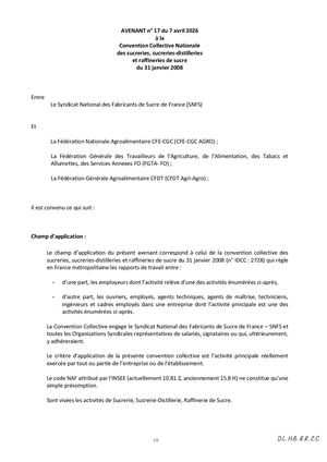 Snfs Avenant N°17 Du 7 Avril 2026 Validé En Cppnic Du 07 04 2026 (Signed) (1)