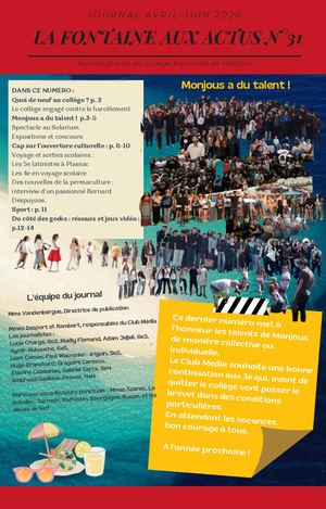 Journal N°31 Avril Juin 2026