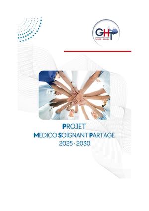 Projet médico soignant partagé du GHT Savoie-Belley