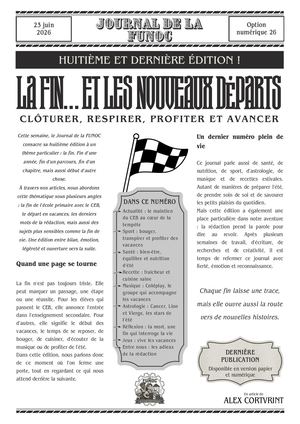 Journal FUNOC – #08 – 23 juin 2026