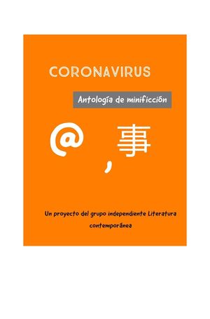 Antologia Completa Coronavirus