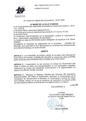26 At 0325 Reg Circu Le 01 05 De 7h A 16h Chemin Du Halage
