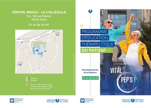 Dépliant A5 Vital Pep's