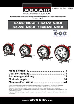 SX122/172/222/322 (AVC/OSC) user manual