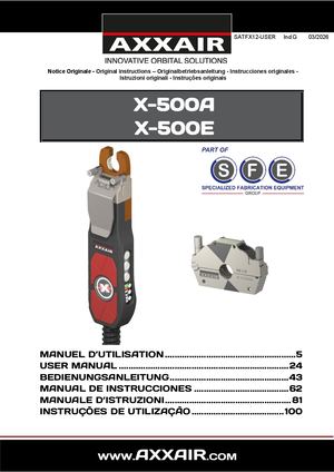 X-500 user manual