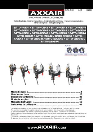 SATO user manual
