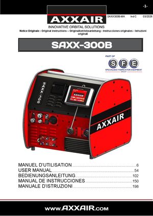 SAXX-300 user manual