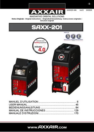 SAXX-201 user manual